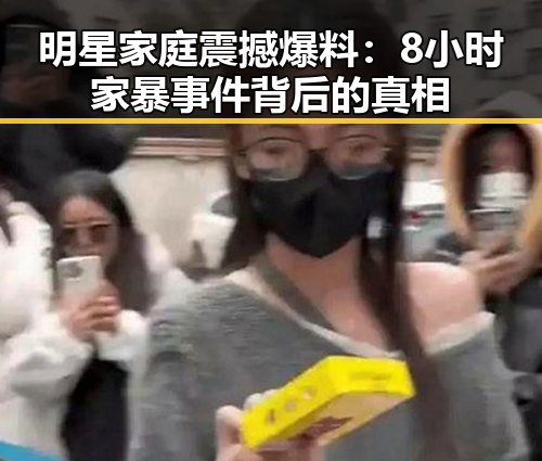 明星家庭震撼爆料：8小时家暴事件背后的真相